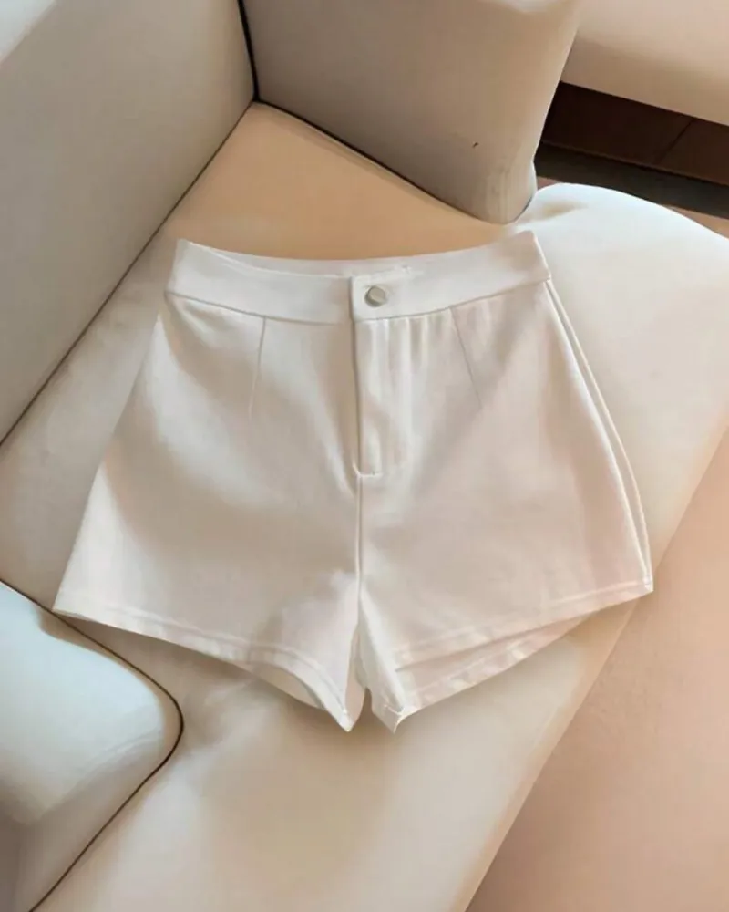 Short Tela blanco
