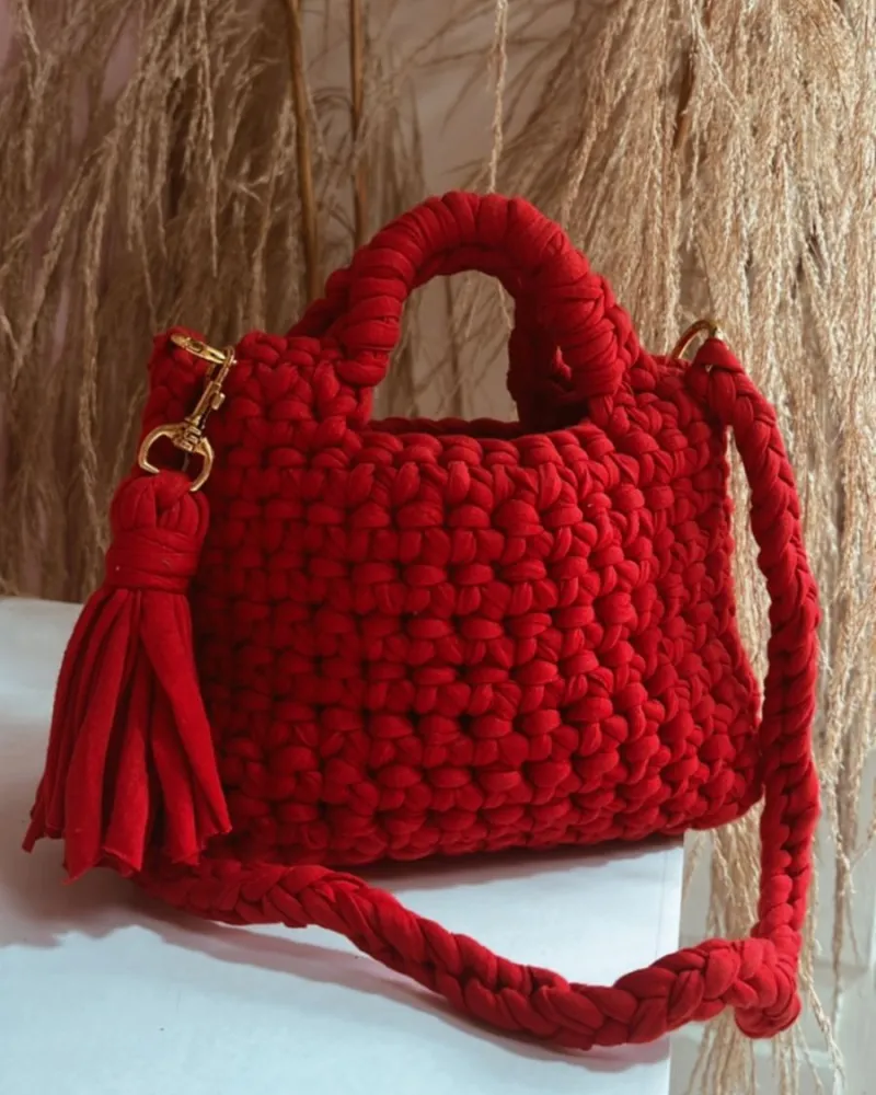 Bolso tejido